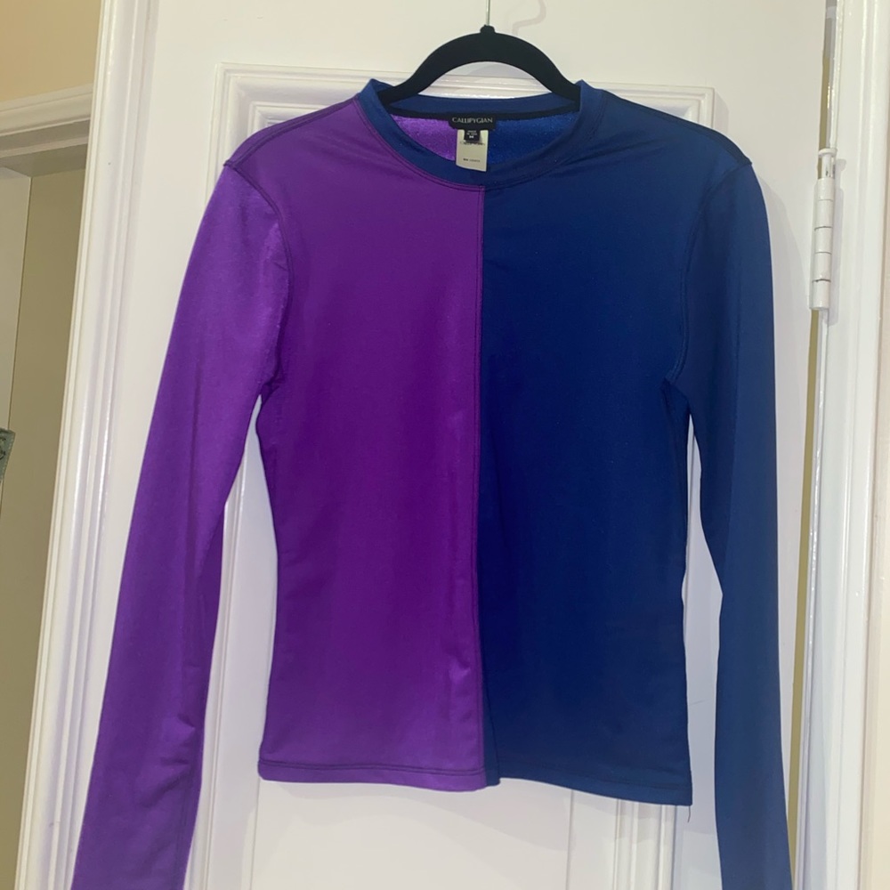 opening ceremony callipygian colorblock top